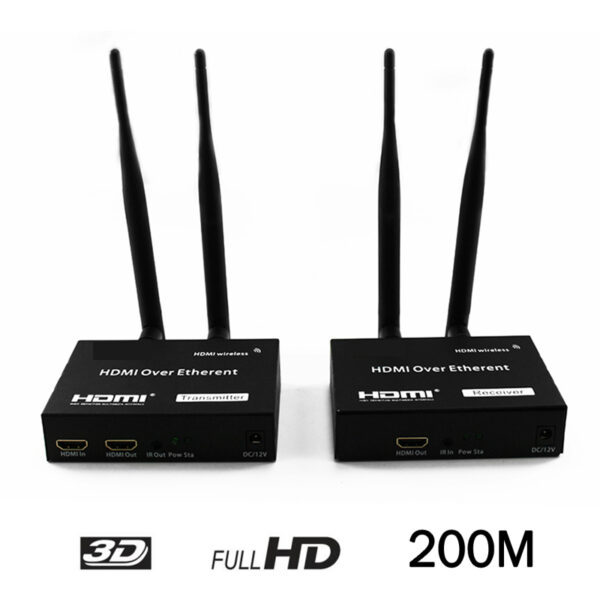 Transmetteur HDMI (Audio-Vidéo) sans fil 2.4Ghz/5Ghz 200mètres